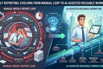 A Simple AI-Assisted Excel Reporting Workflow to Save Time